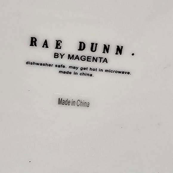 RARE Rae Dunn Ceramic Small Script Bone "GOOD DOG" Canister/Treat Jar Crown Lid - Picture 12 of 15